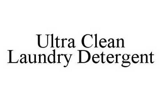 ULTRA CLEAN LAUNDRY DETERGENT