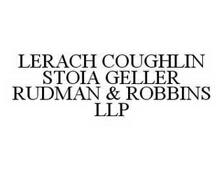 LERACH COUGHLIN STOIA GELLER RUDMAN & ROBBINS LLP