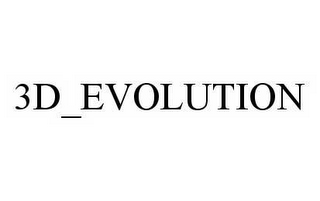 3D_EVOLUTION