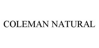 COLEMAN NATURAL