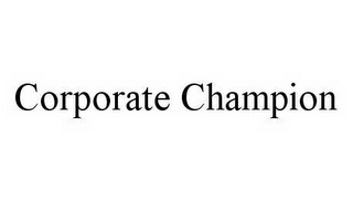 CORPORATE CHAMPION