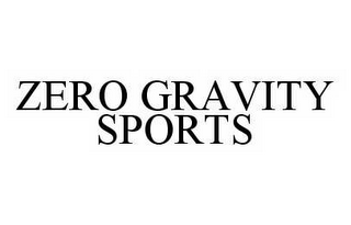 ZERO GRAVITY SPORTS