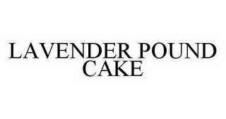 LAVENDER POUND CAKE