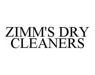 ZIMM'S DRY CLEANERS