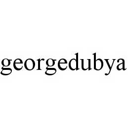 GEORGEDUBYA