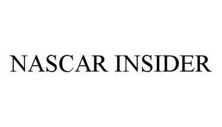 NASCAR INSIDER