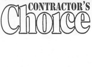 CONTRACTOR'S CHOICE