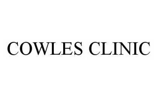 COWLES CLINIC