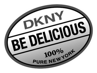 DKNY BE DELICIOUS 100% PURE NEW YORK