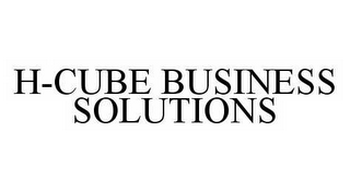 H-CUBE BUSINESS SOLUTIONS