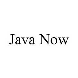 JAVA NOW