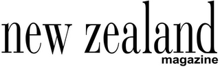 NEW ZEALAND MAGAZINE