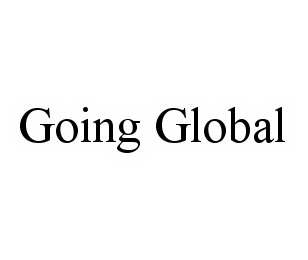 GOING GLOBAL