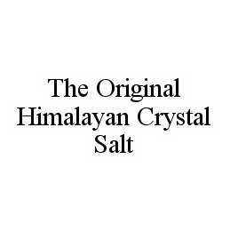 THE ORIGINAL HIMALAYAN CRYSTAL SALT