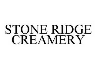 STONE RIDGE CREAMERY