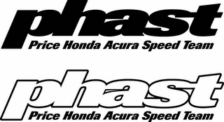 PHAST - PRICE HONDA ACURA SPEED TEAM