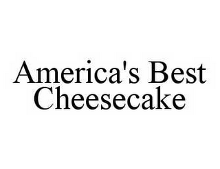 AMERICA'S BEST CHEESECAKE