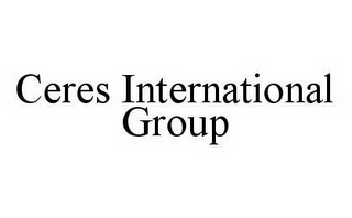 CERES INTERNATIONAL GROUP