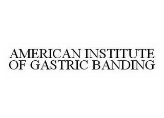 AMERICAN INSTITUTE OF GASTRIC BANDING