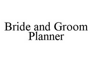 BRIDE AND GROOM PLANNER