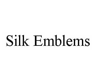 SILK EMBLEMS