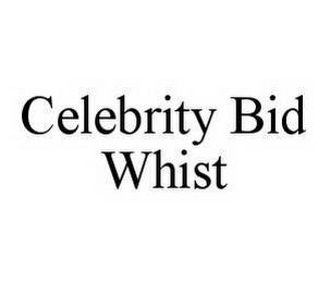 CELEBRITY BID WHIST