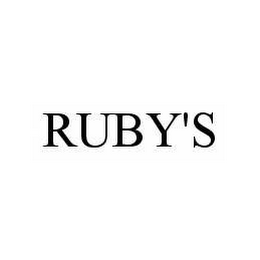 RUBY'S