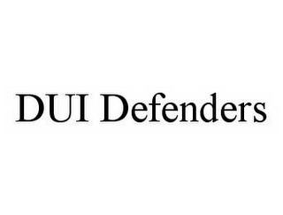 DUI DEFENDERS