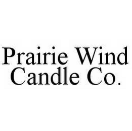 PRAIRIE WIND CANDLE CO.