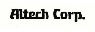 ALTECH CORP.