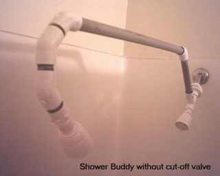 SHOWER BUDDY WITHOUT CUT-OFF VALVE