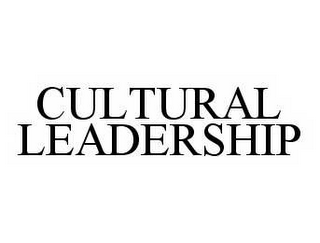 CULTURAL LEADERSHIP