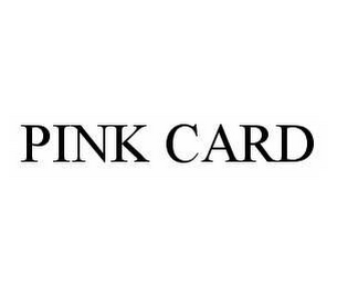 PINK CARD