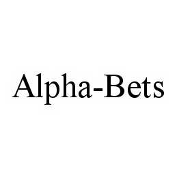 ALPHA-BETS