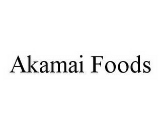 AKAMAI FOODS