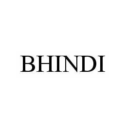 BHINDI