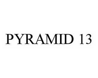 PYRAMID 13