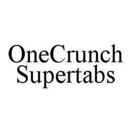 ONECRUNCH SUPERTABS