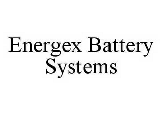 ENERGEX BATTERY SYSTEMS