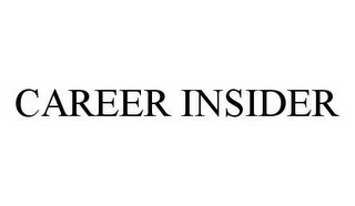 CAREER INSIDER