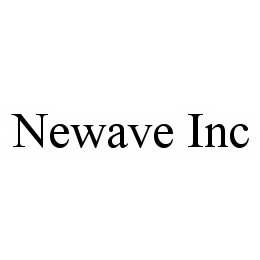 NEWAVE INC