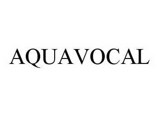 AQUAVOCAL