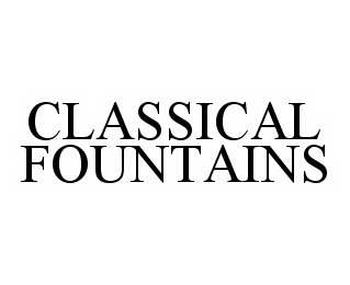 CLASSICAL FOUNTAINS