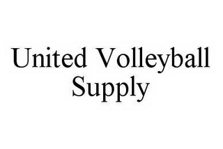 UNITED VOLLEYBALL SUPPLY