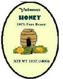 VOLUMAX HONEY 100% PURE HONEY NET WT 120Z (340G)