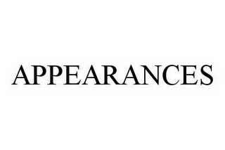 APPEARANCES