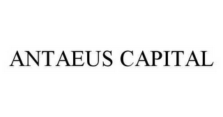 ANTAEUS CAPITAL