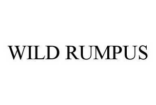 WILD RUMPUS