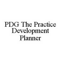 PDG THE PRACTICE DEVELOPMENT PLANNER