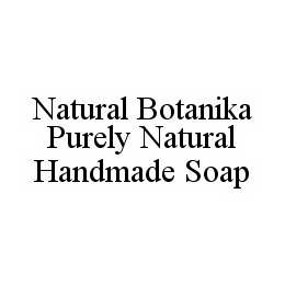 NATURAL BOTANIKA PURELY NATURAL HANDMADE SOAP